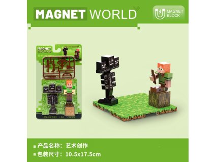 Stavebnice Magnet World Umělec a socha