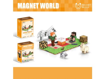 Stavebnice Magnet World Piknik