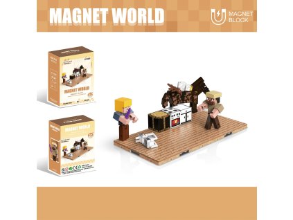 Stavebnice Magnet World Lovec