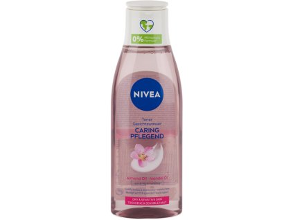 NIVEA jemná čisticí pleťová voda, suchá až citlivá pleť 200 ml