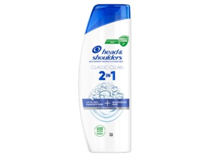 Head & Shoulders Classic Clean 2 v 1 Šampon proti lupům 330 ml