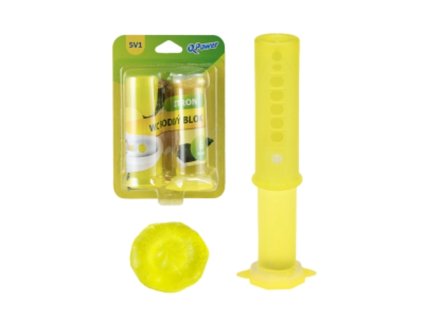 Q-Power WC bodový blok 6 dávek citron