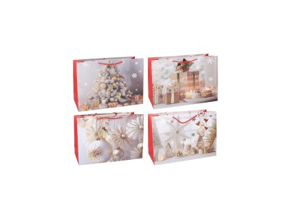 Dárková taška S 18x24x10 cm VÁNOCE