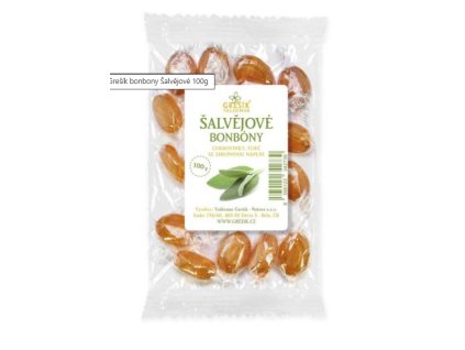 Grešík bonbony Šalvějové 100g
