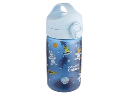 Canpol babies Lahev pro děti JUNIOR 400ml modrá