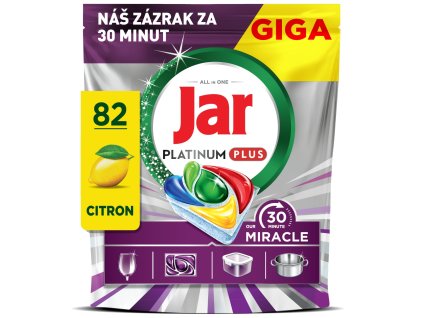 Jar Platinum Plus 30 Minute Miracle kapsle do myčky 82 ks