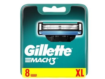 Gillette Mach3 náhradní hlavice 8 ks