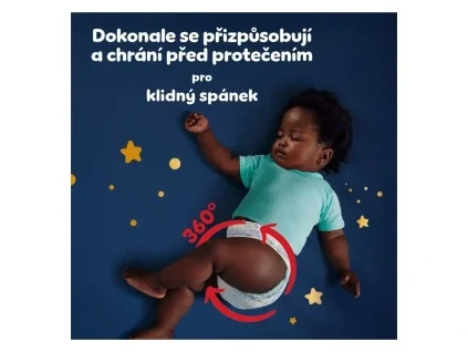 Pampers Night Pants vel. 4 9–15 52 ks