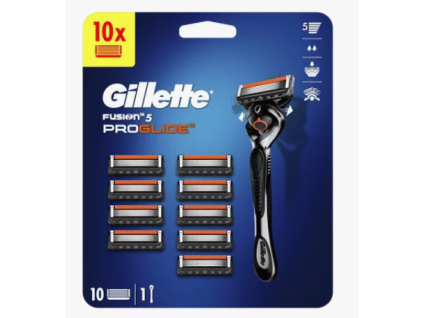 Gillette ProGlide Flexball strojek + 10 hlavic