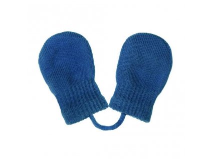 Dětské zimní rukavičky New Baby modré - vel. 56 (0-3m)