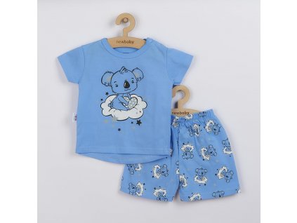 Dětské letní pyžamko New Baby Dream modré - vel. 62 (3-6m)