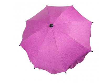 Slunečník na kočárek Jeans purpurový