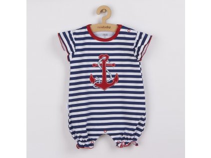 Holčičí letní overal New Baby Marine - vel. 74 (6-9m)