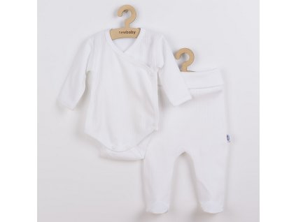 2-dílná kojenecká souprava New Baby Practical bílá kluk