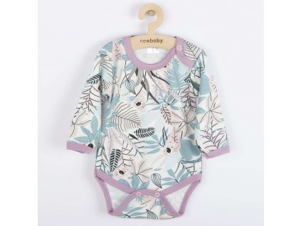 Kojenecké body New Baby Rebel lila - vel. 86 (12-18m)