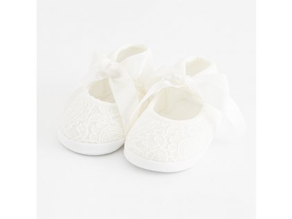 Kojenecké krajkové capáčky New Baby béžová 12-18 m - vel. 12-18 m