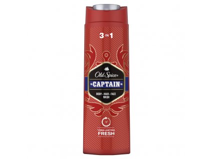Old Spice Captain Sprchový gel a šampon 3v1 400 ml