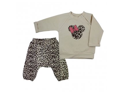 Kojenecké tepláčky a mikinka Koala Panther girl - vel. 62 (3-6m)