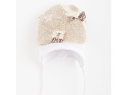 Kojenecká Wellsoft zimní čepička New Baby Polar Bear - vel. 80/86