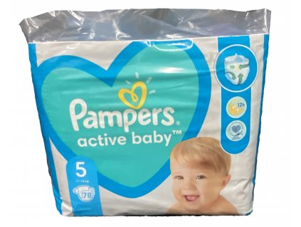 Pampers pleny Active baby giant pack 5 11-16 kg 78 ks
