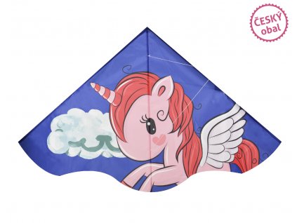 Létající drak delta nylon 135x65 cm - Český obal