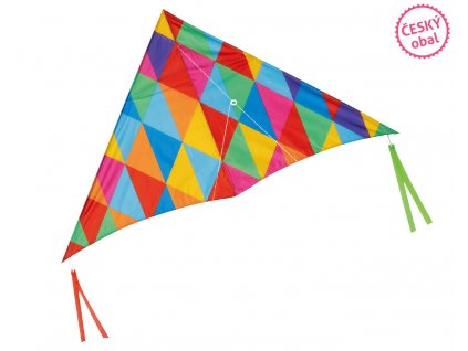 Létající drak nylon 125x70 cm - Český obal