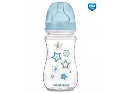 canpol babies lahev se sirokym hrdlem newborn baby 240ml