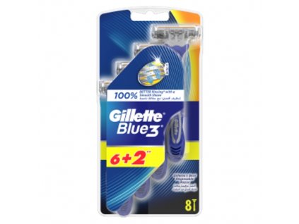 Gillette holítka (6+2ks/bli) Blue3