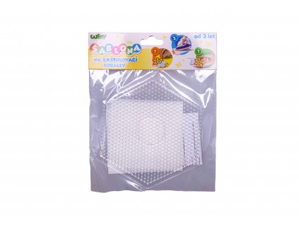 Šablona na zažehlovací korálky - Šestiúhelník