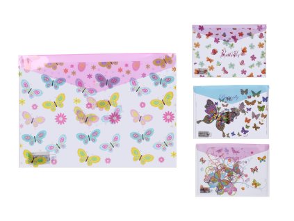 Složka s drukem 35,8x26 cm - Motýl