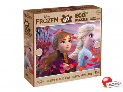 Frozen ECO-Puzzle 60 Elsa a Anna 2v1 70x50cm