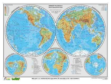 A3 Zemské polokoule a přírodní nej CZ