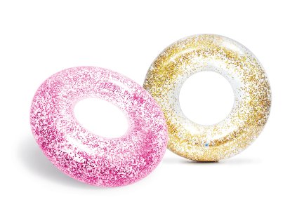 56274NP Kruh nafukovací Sparkling glitter