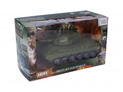 Tank s vojákem 26 cm