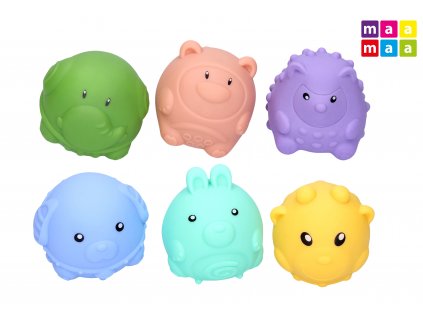 Zvířátko se zvukem 8 cm (Barva Modrá)