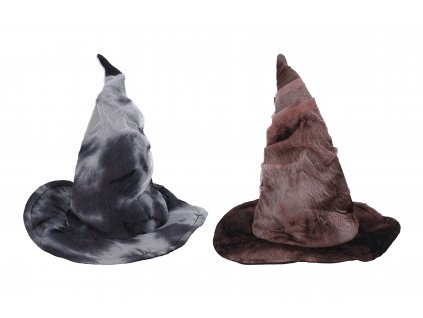 Set karneval - čarodějnický klobouk tmavý
