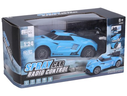 Auto svítící kouřící RC na dálkové ovládání 18 cm