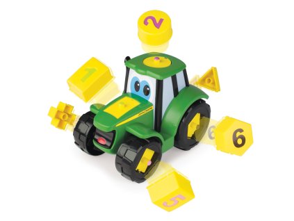 JD Kids John Deere - Traktor Johnny s čísly