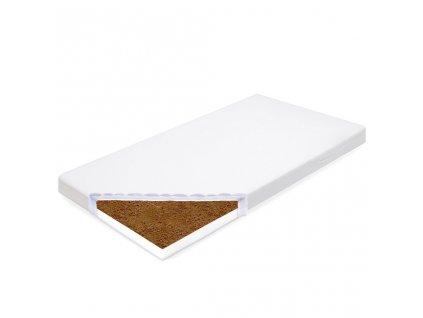 Dětská matrace New Baby STANDARD 160x80x10 cm kokos-molitan bílá