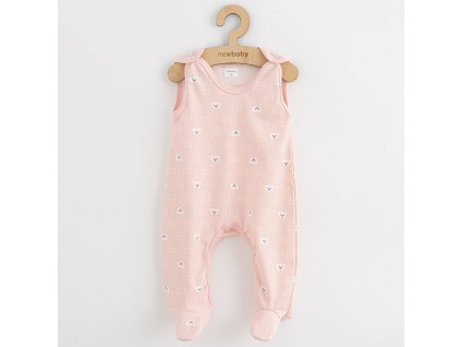 Kojenecké dupačky New Baby Classic II medvídek bílý - vel. 68 (4-6m)