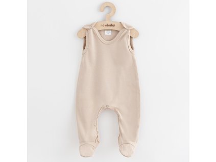 Kojenecké dupačky New Baby Classic II světle béžové - vel. 74 (6-9m)