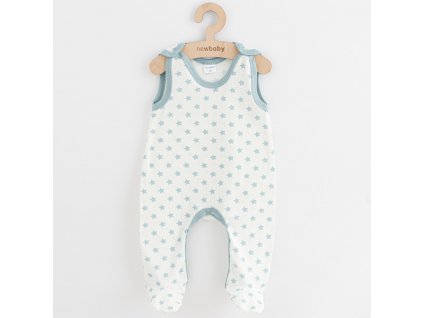 Kojenecké dupačky New Baby Classic II hvězdy mátové - vel. 80 (9-12m)