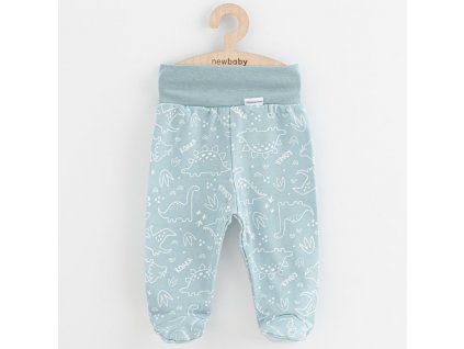 Kojenecké polodupačky New Baby Classic II dino mátové - vel. 74 (6-9m)