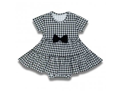 Kojenecké šatičky-body s Nicol Viki - vel. 62 (3-6m)