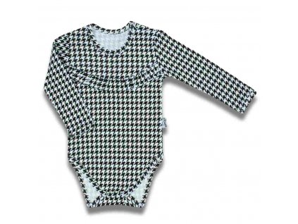 Kojenecké body s dlouhým rukávem II Nicol Viki - vel. 80 (9-12m)