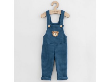 Kojenecké lacláčky New Baby Luxury clothing Oliver modré - vel. 56 (0-3m)