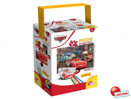 9498 cars puzzle double face 24 dilku