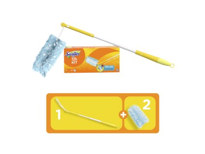 Sada Swiffer XXL Na Suché Čištění Podlah (1 Násada + 2 Prachovky)