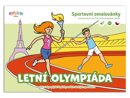 Letní olympiáda - Sportovní omalovánky A5