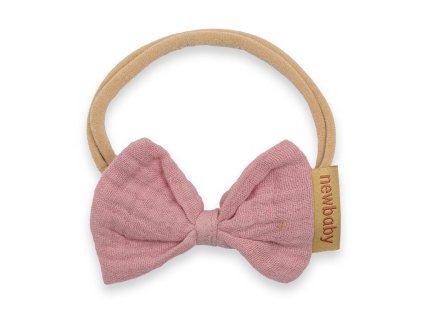 Čelenka pro miminka New Baby pink - vel. 0- 12 m